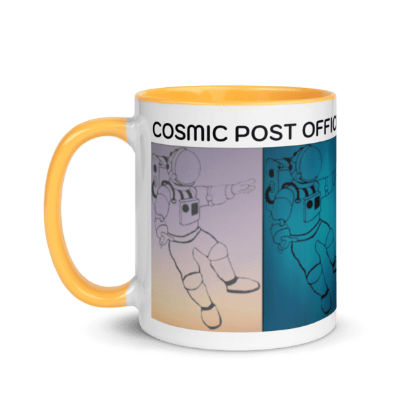 CPO Astronaut OGX4 Array Mug Golden Yellow